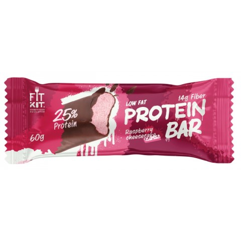 FITKIT Protein Bar 60г Малиновый чизкейк