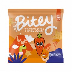 Хрустящие паффы Bitey Морковь