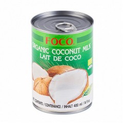FOCO Органическое кокосовое молоко "FOCO",ж/б 400мл