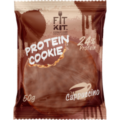 FITKIT Protein chokolate cookie  50г Капучино 1/24