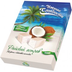 Конфеты «Умные сладости» с кокосовой начинкой «Райский остров» 90г