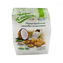 Печенье «Умные сладости» бисквитное кокосовое с амарантом 200г